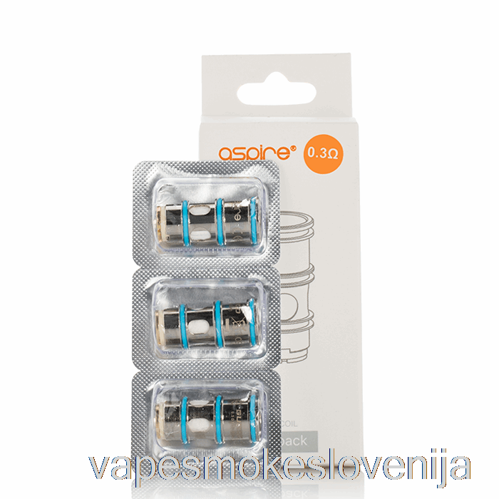 Vape Slovenija Aspire Guroo Nadomestne Tuljave 0,3 Ohm Mrežaste Tuljave